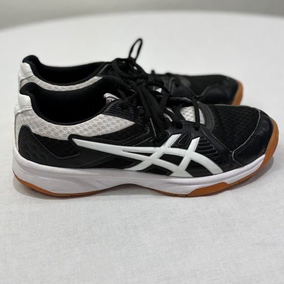 Asics Shoes - Asics Gel-Upcourt 3 Women's Size 7 Volleyball Shoes Black White‎